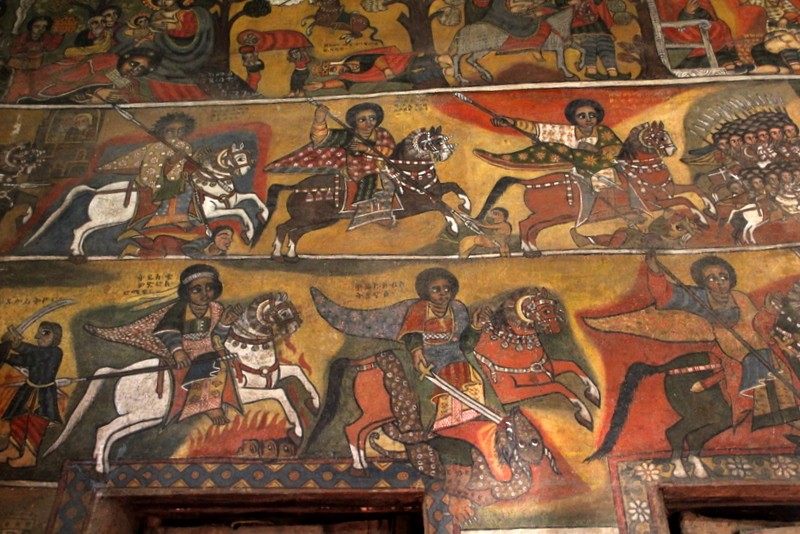 frescos medievales