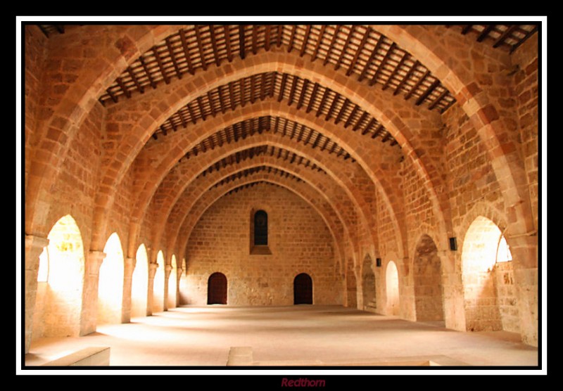 Dormitorio de los monjes