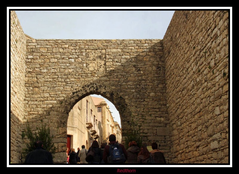 Puerta de entrada a Erice