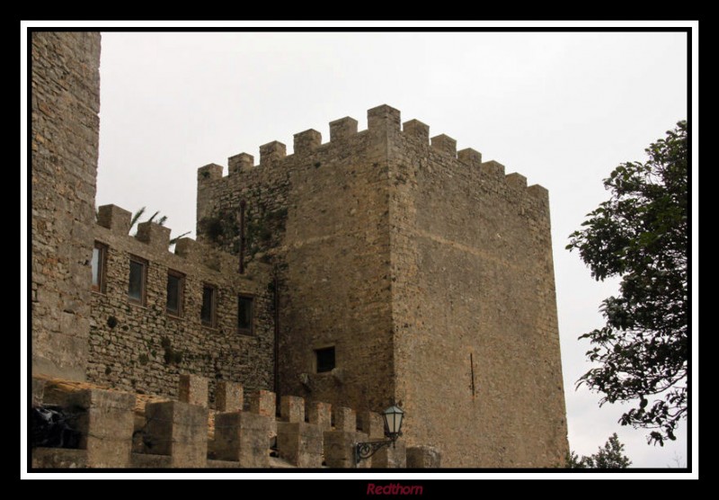 Lateral del castillo de Venus