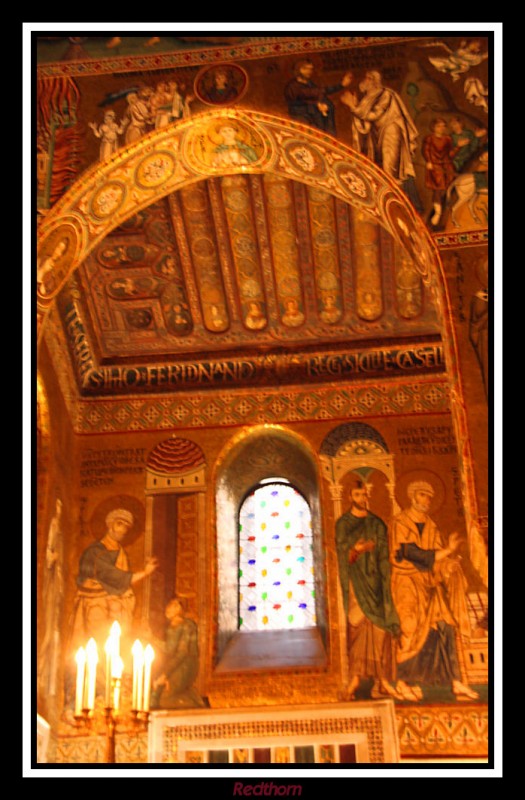 Posterior de la Capilla Palatina