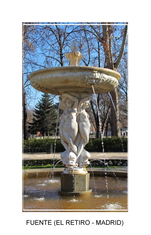 Fuente de las Sirenas (El Retiro - Madrid)