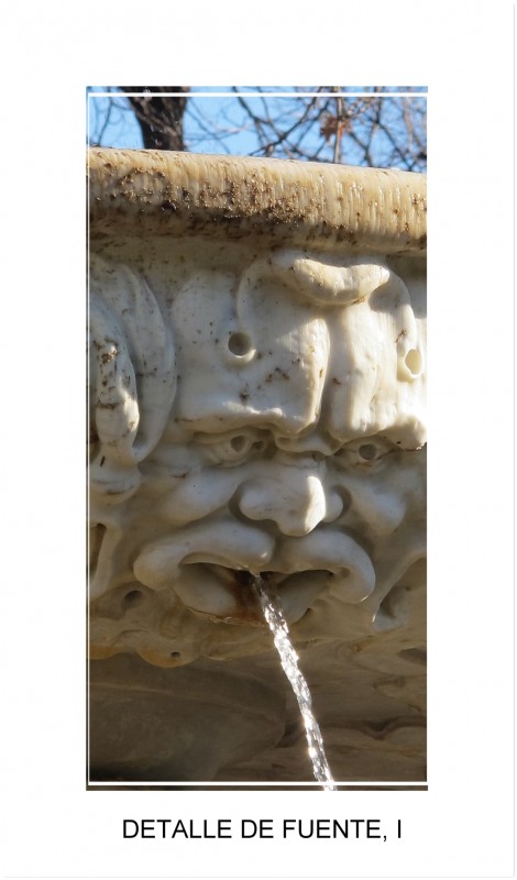 Fuente de las Sirenas - Detalle, I  (El Retiro - Madrid)