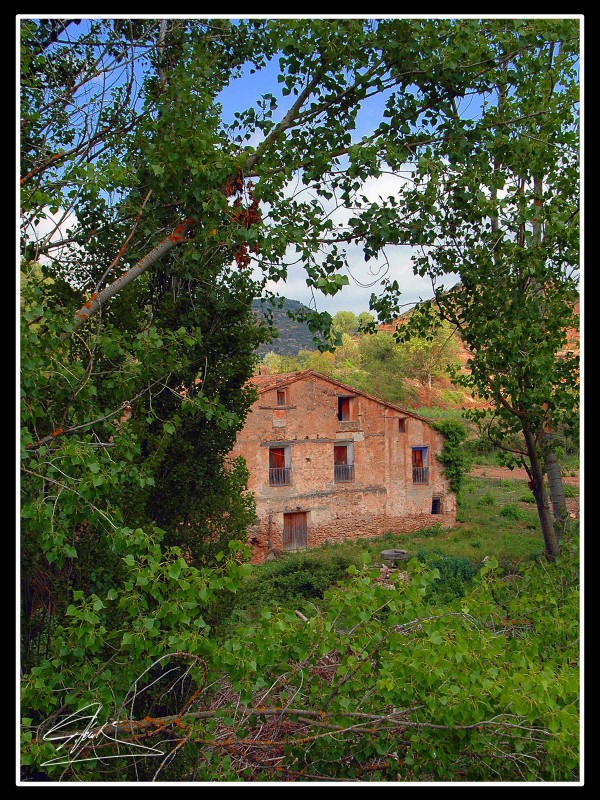 Casero en la campia