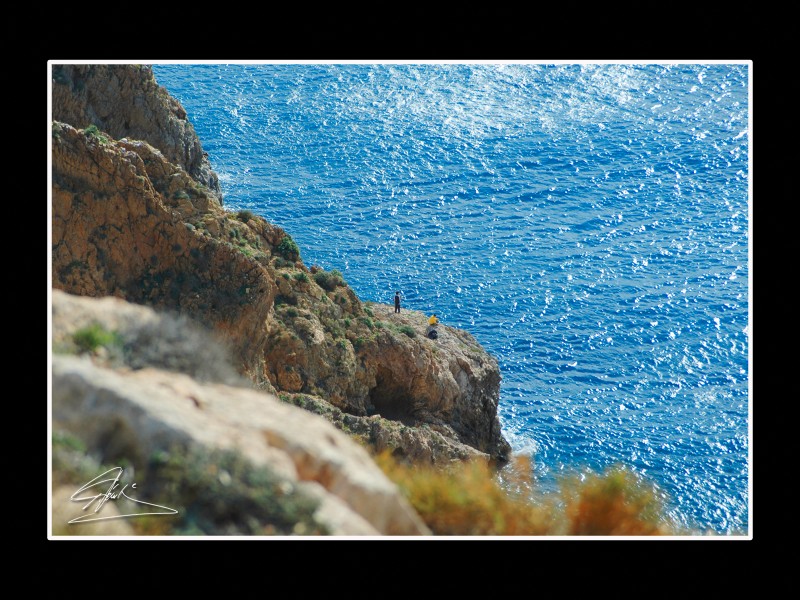 Pescando en el mar de Alborn