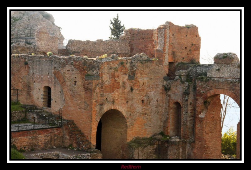 Exterior teatro de Taormina