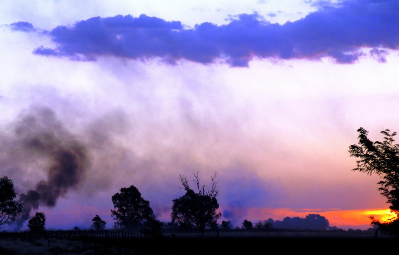 EL AIRE HUELE A HUMO