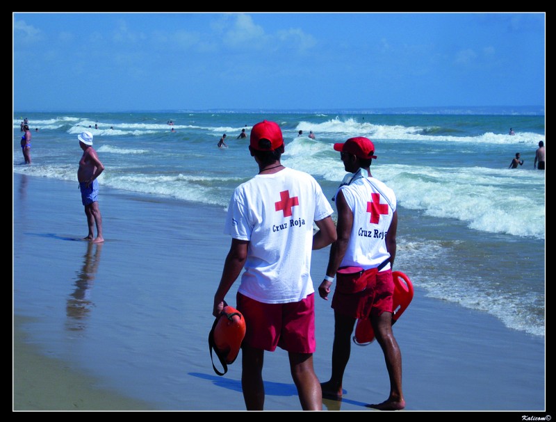 Los vigilantes de la playa?