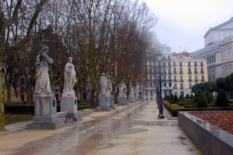 Bajo la lluvia