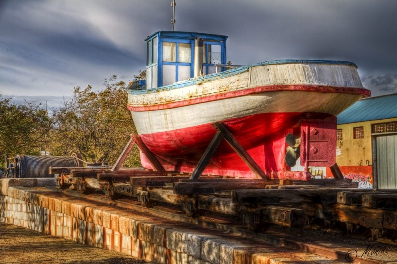 Barco de las obras