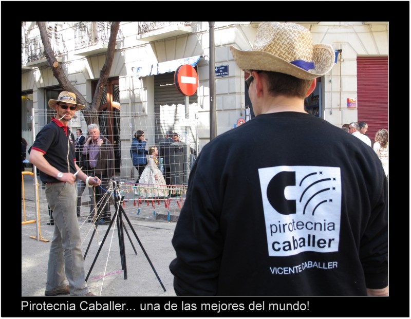 Pirotecnia Caballer... una de las mejores del mundo!