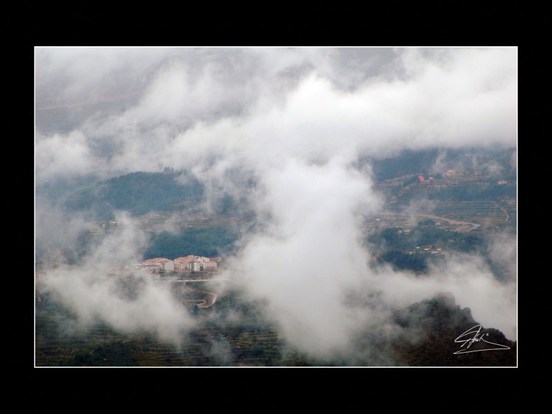 entre nubes