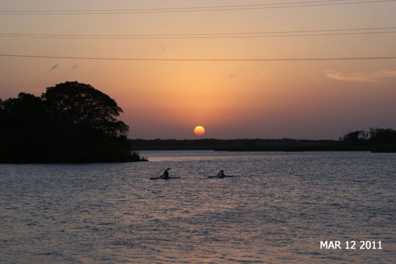 Atardecer en el Chairel