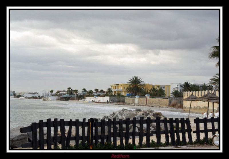 Playa en invierno