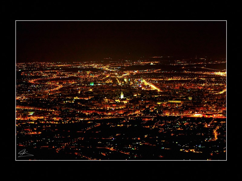 Vista Nocturna de Murcia