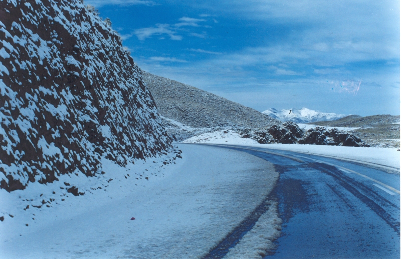 Carretera en el Norte de Potosi - Bolivia