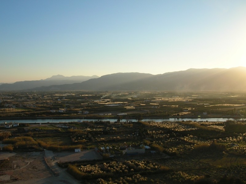 Cullera al atardecer