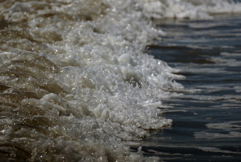 Olas de espuma