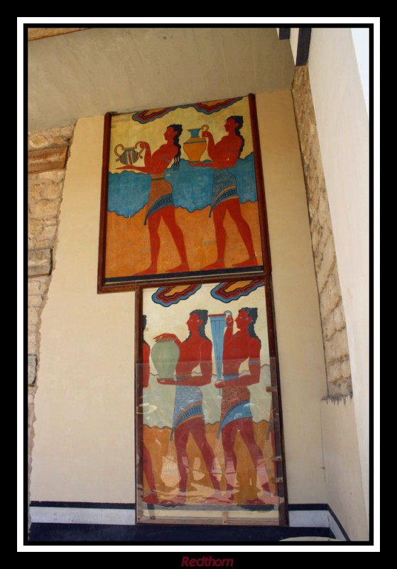 Pinturas minoicas de 4000 aos de antigedad