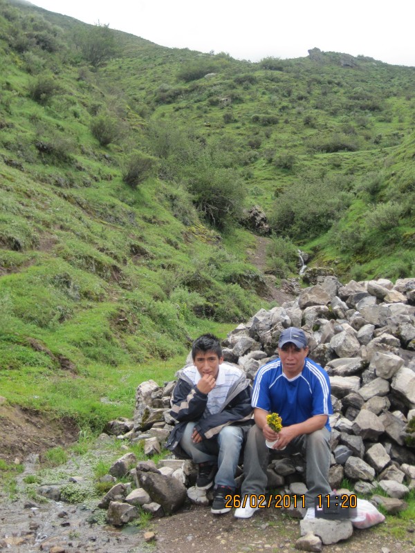 ADEMIR Y HANZ EN LAS ALTURAS DE HUARAL