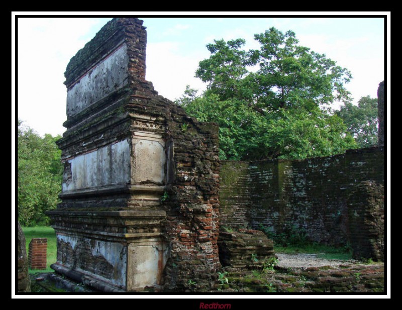 Ruinas de uno de los palacios