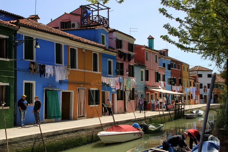 la placidez de Burano