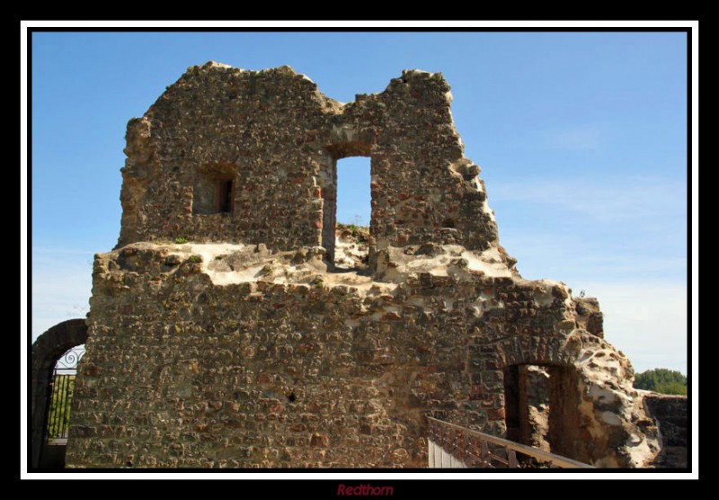 Ruinas de castillo en Udelange