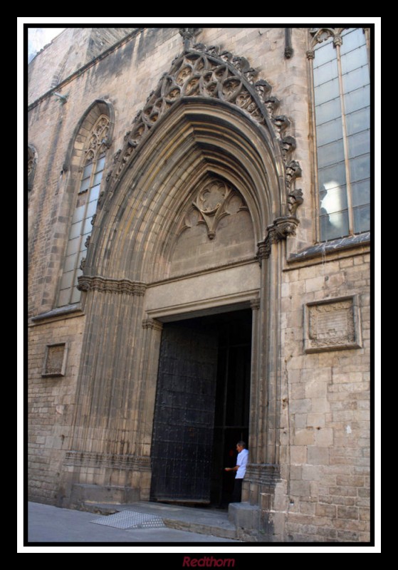 Puerta lateral de la Catedral