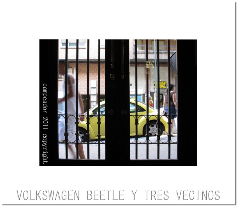 VOLKSWAGEN BEETLE Y TRES VECINOS (dedicada a Kalicom, Jornalero y Rosaria)