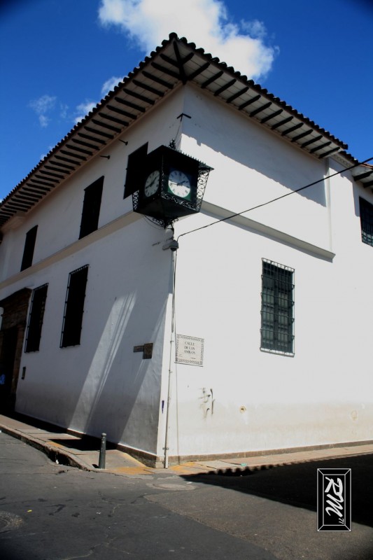 Calle de los amigos en Colombia