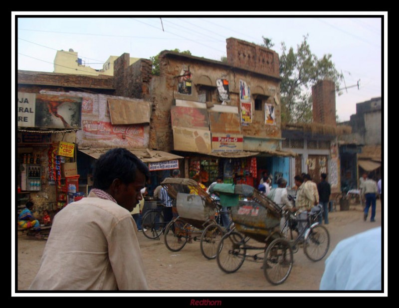 Los populares rickshaws
