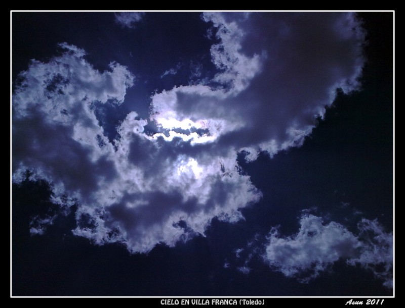 cielo en las lagunas