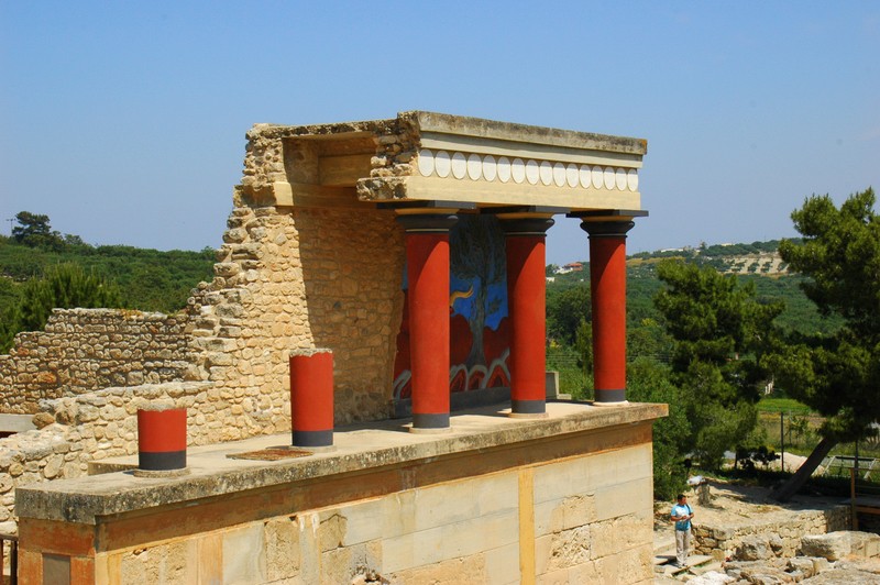 Vistas de Knossos