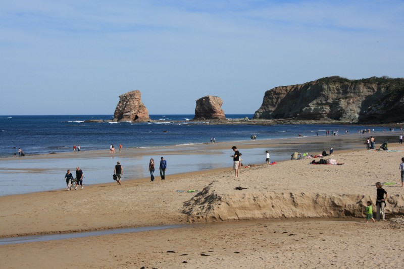 Playa de Hendaya (a color)