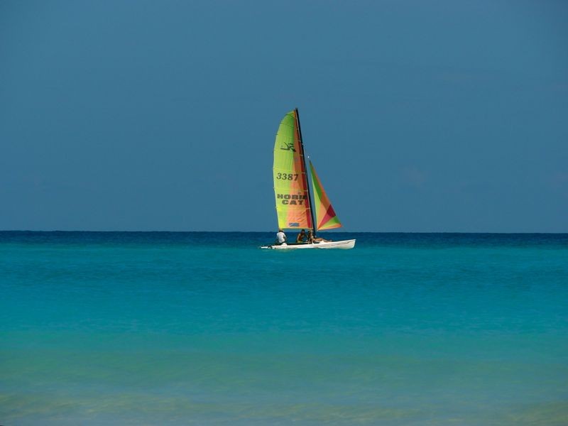 Vela en Azul