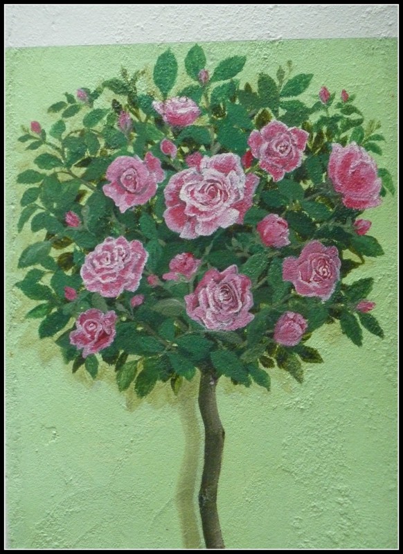 Flores en el arbol (Roses)