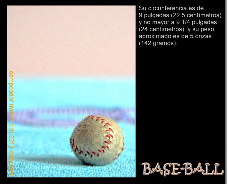 Base-ball (Pelota de bisbol)