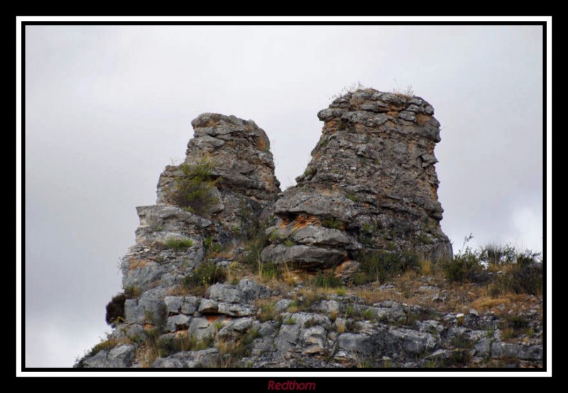 Promontorios rocosos en las Hoces del ro Riaza