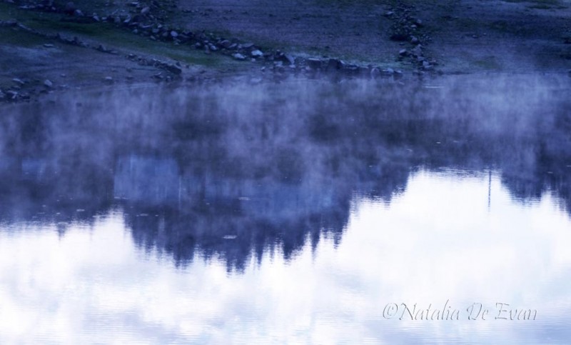 niebla y agua