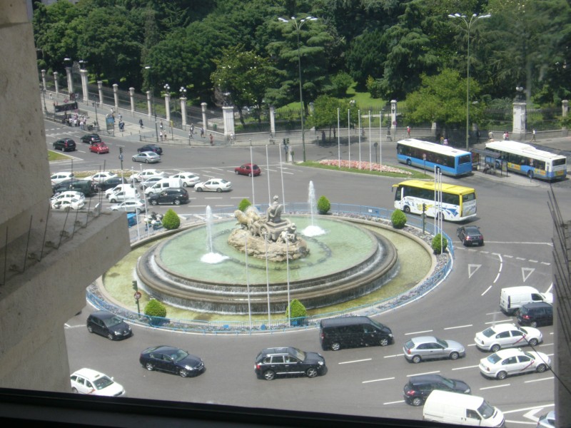 Vista area Cibeles