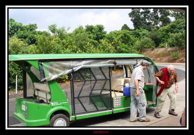 Vehculo de acceso al Parque Nacional