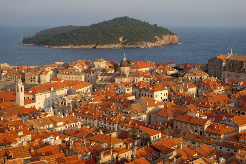 tejados de Dubrovnik