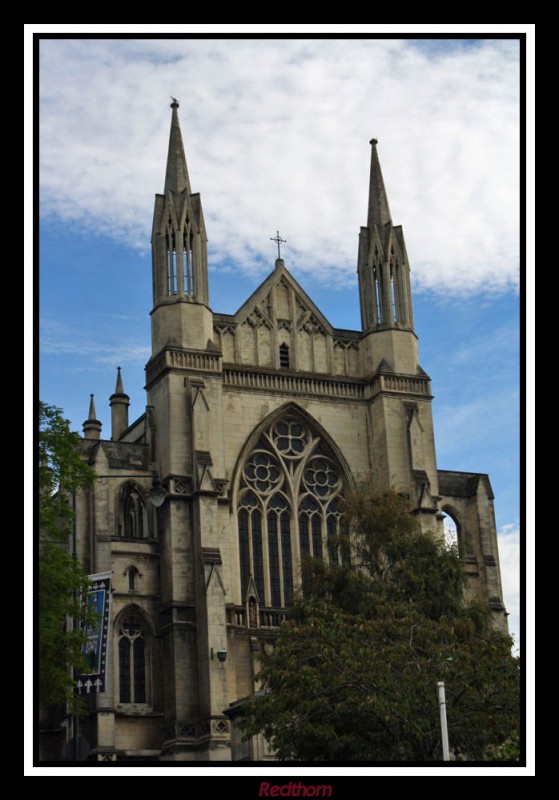 Catedral anglicana de estilo neogtico de Dunedin
