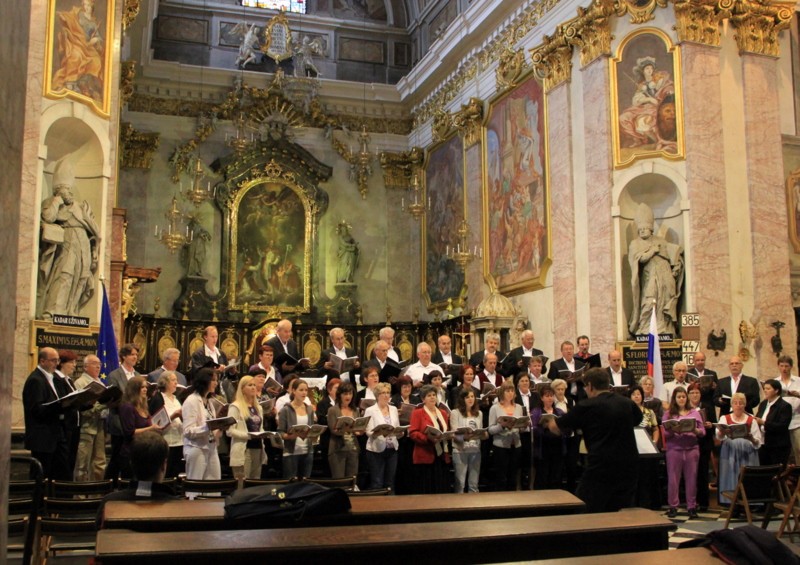 ensayo en la catedral