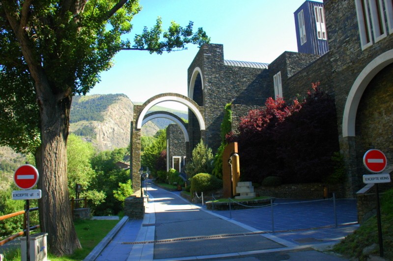 Entrada al Santuario