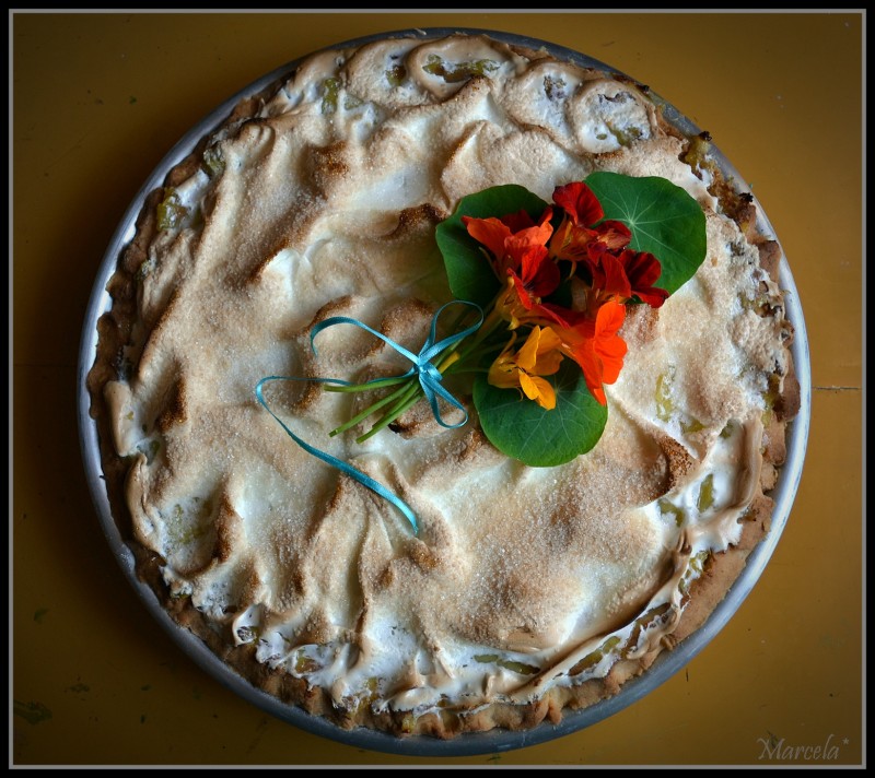 floral Lemon Pie