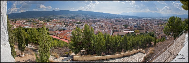 Panormica desde cerro Santa Luca