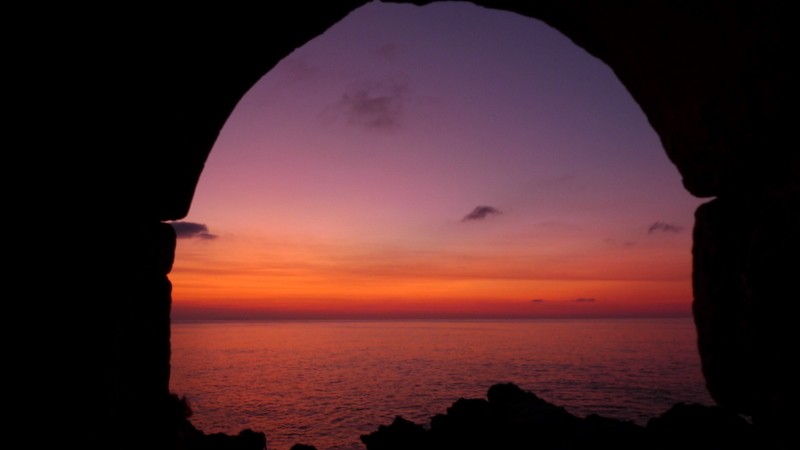 ventana al ocaso