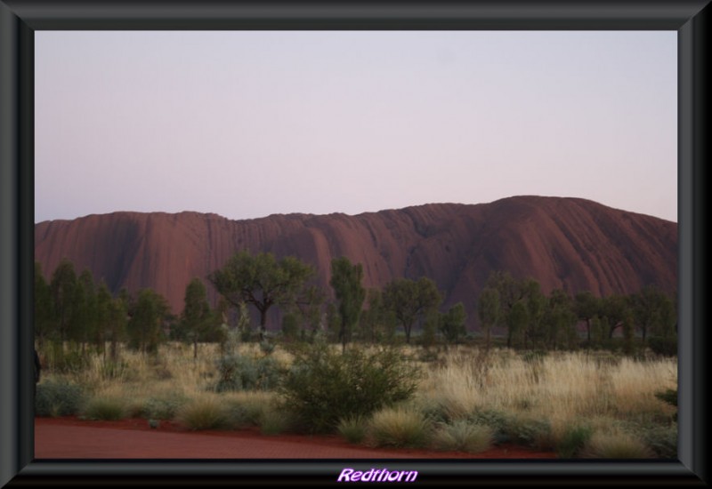 Uluru, montaa sagrada de los aborgenes,