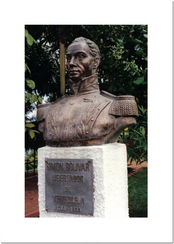 Busto de Simn Bolivar